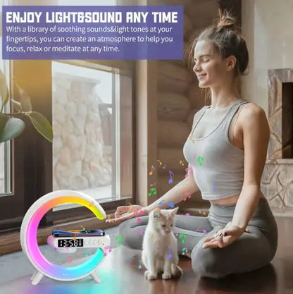 G Shape Light Up Wireless Speaker