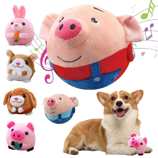 automatic bouncing toy for dog