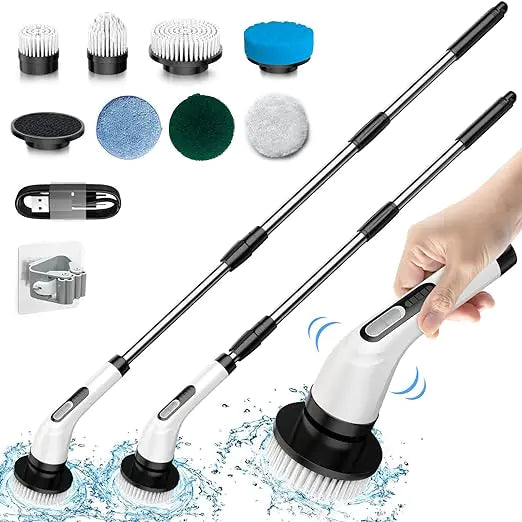 Cordless cleaning brush 